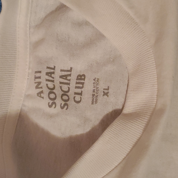 Anti social social club t shirt XL - Picture 3 of 7